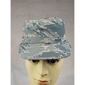 Sekri Industries 7 1/8 Air Force Utility Cap Pixilated Camo Military Patrol